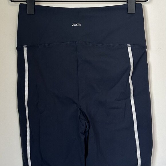 NEW Zuda Dark Navy Z-Leggings with Reflective Coverstitch - Size: XXS - Picture 7 of 8